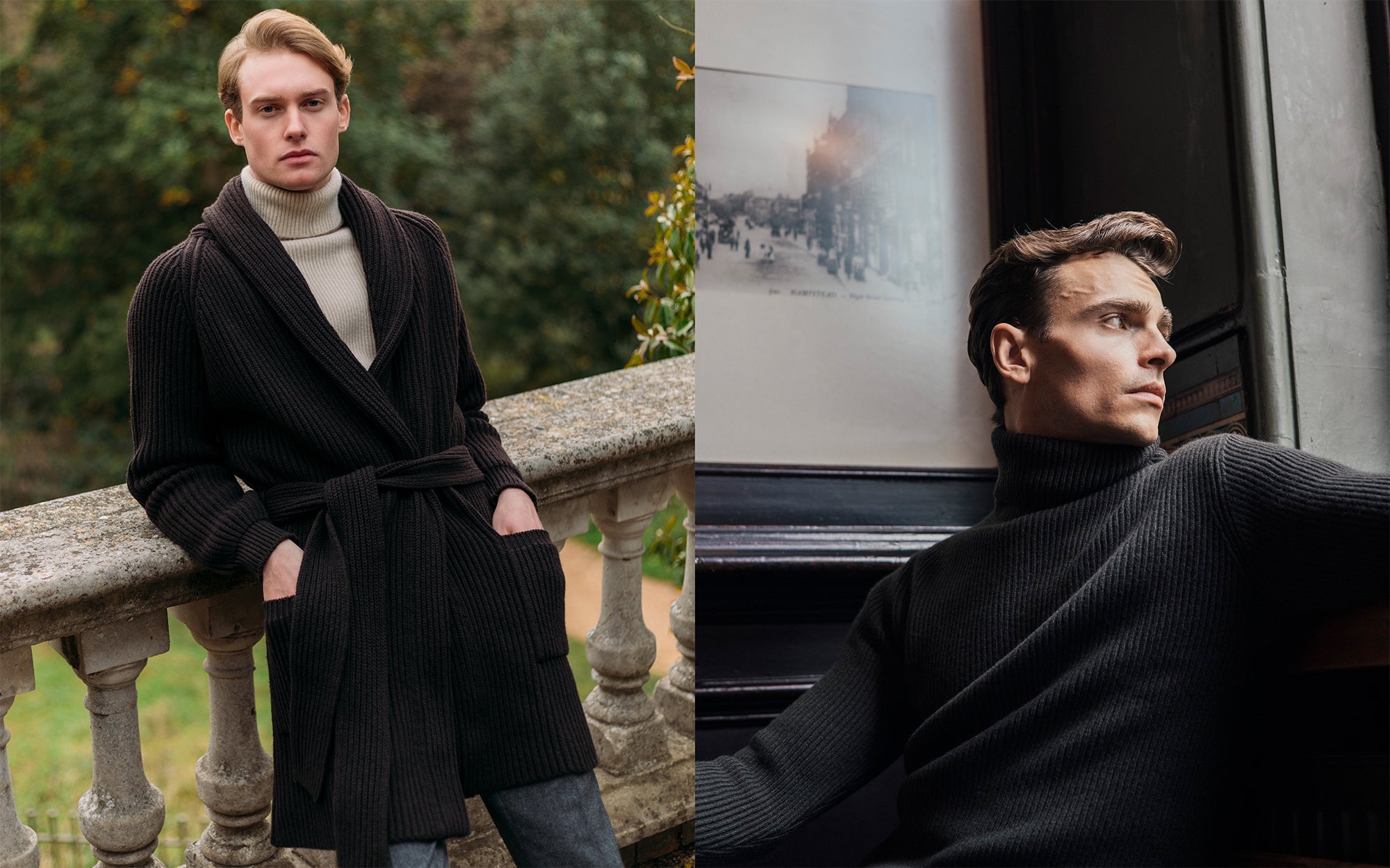 Relaxing knitwear