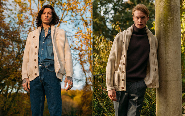 Styling the Shawl Collar Cardigan