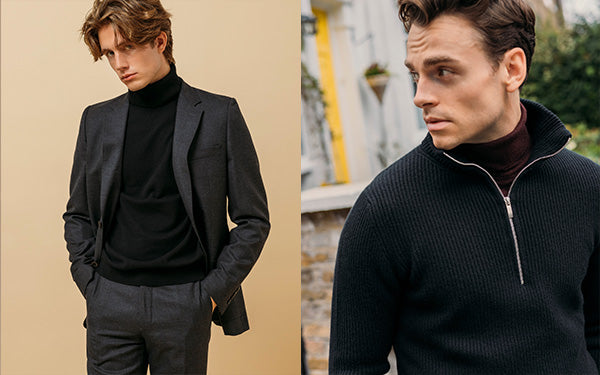 How to Style Black Knitwear