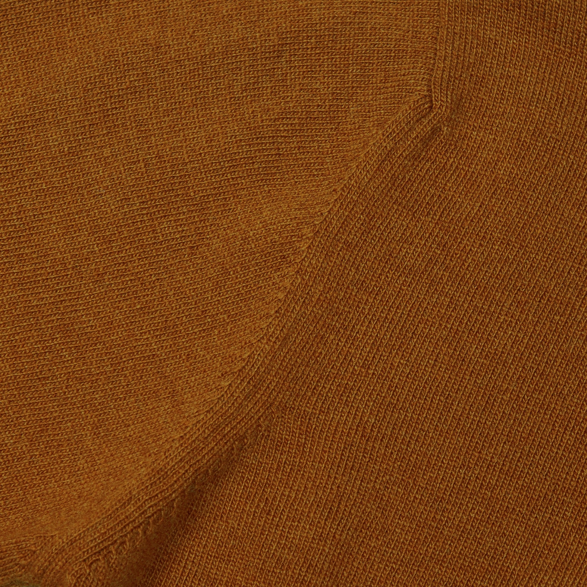 Superfine lambswool mock neck in vintage camel - Colhay's