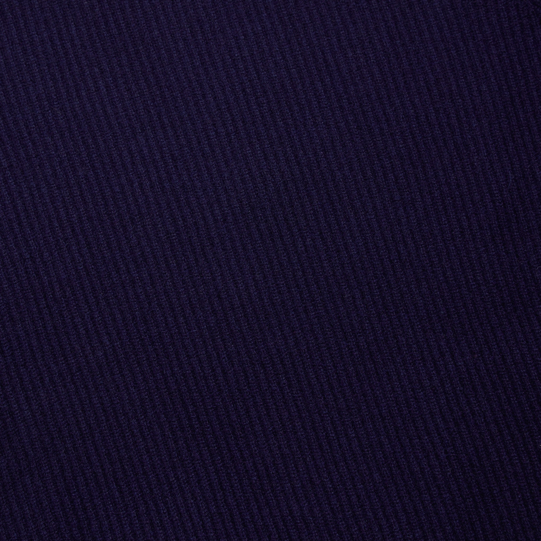 Cashmere ribbed submariner rollneck in navy - Colhay's