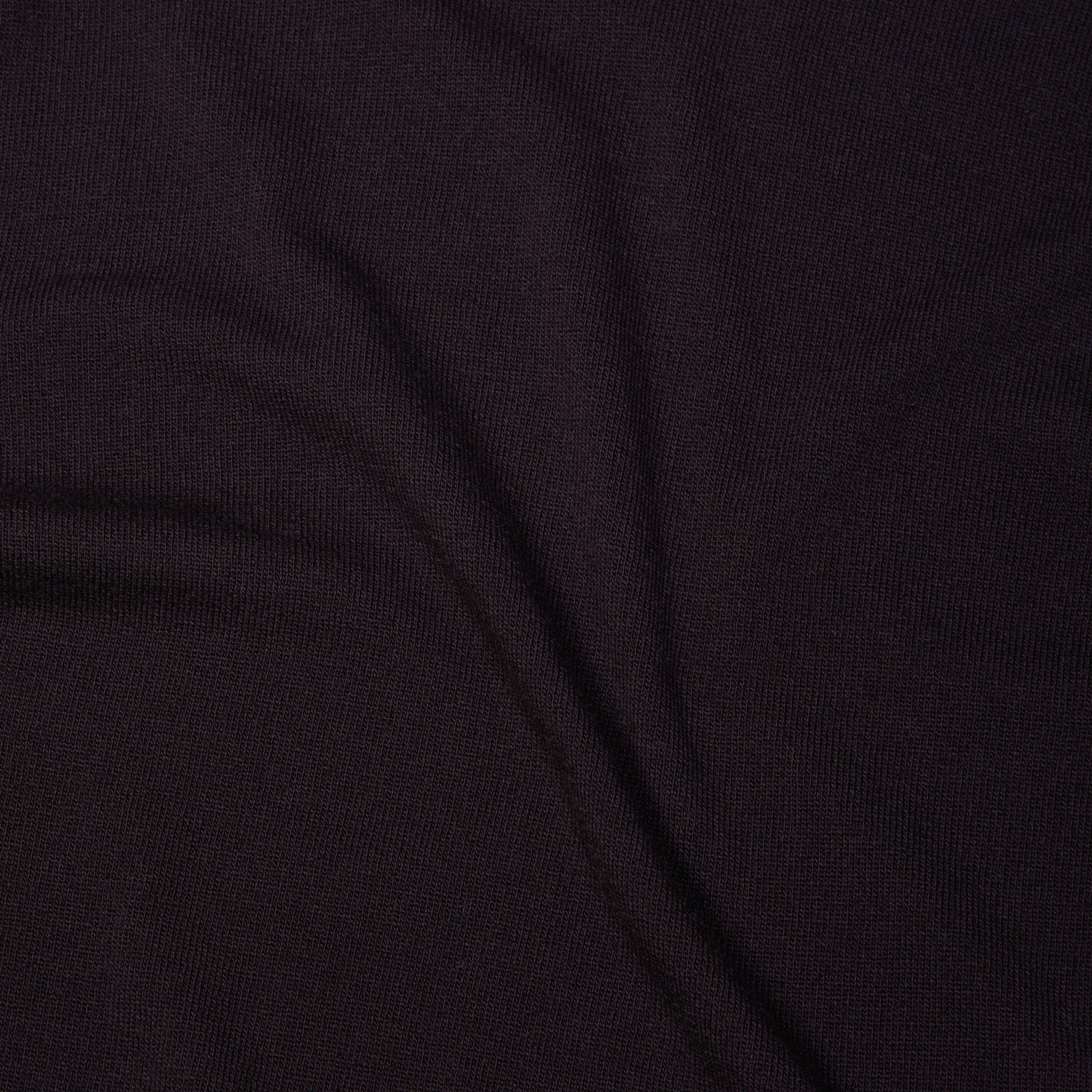 Superfine lambswool mock neck in dark brown - Colhay's