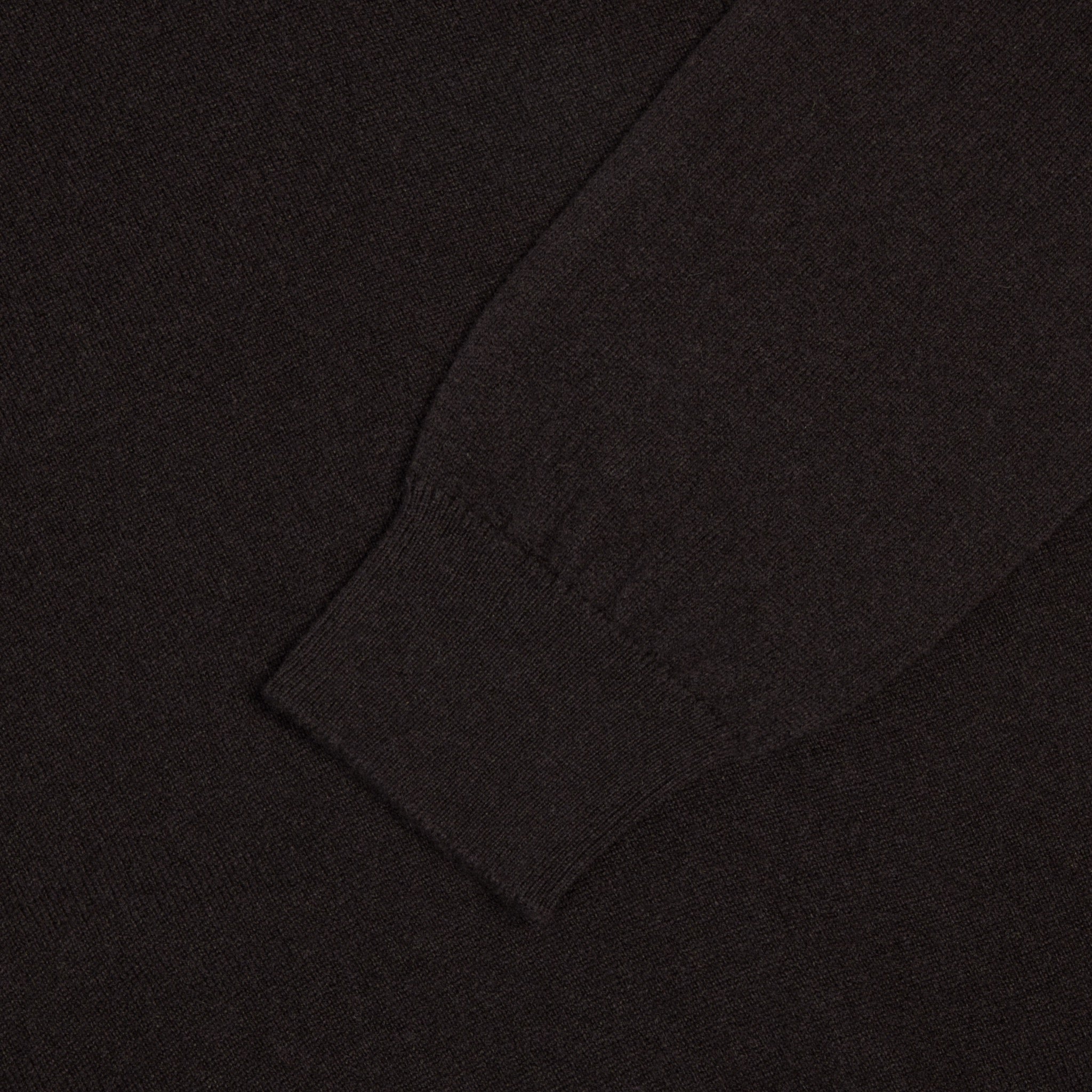 カシミア ベルモンド ロールネック ダークブラウン