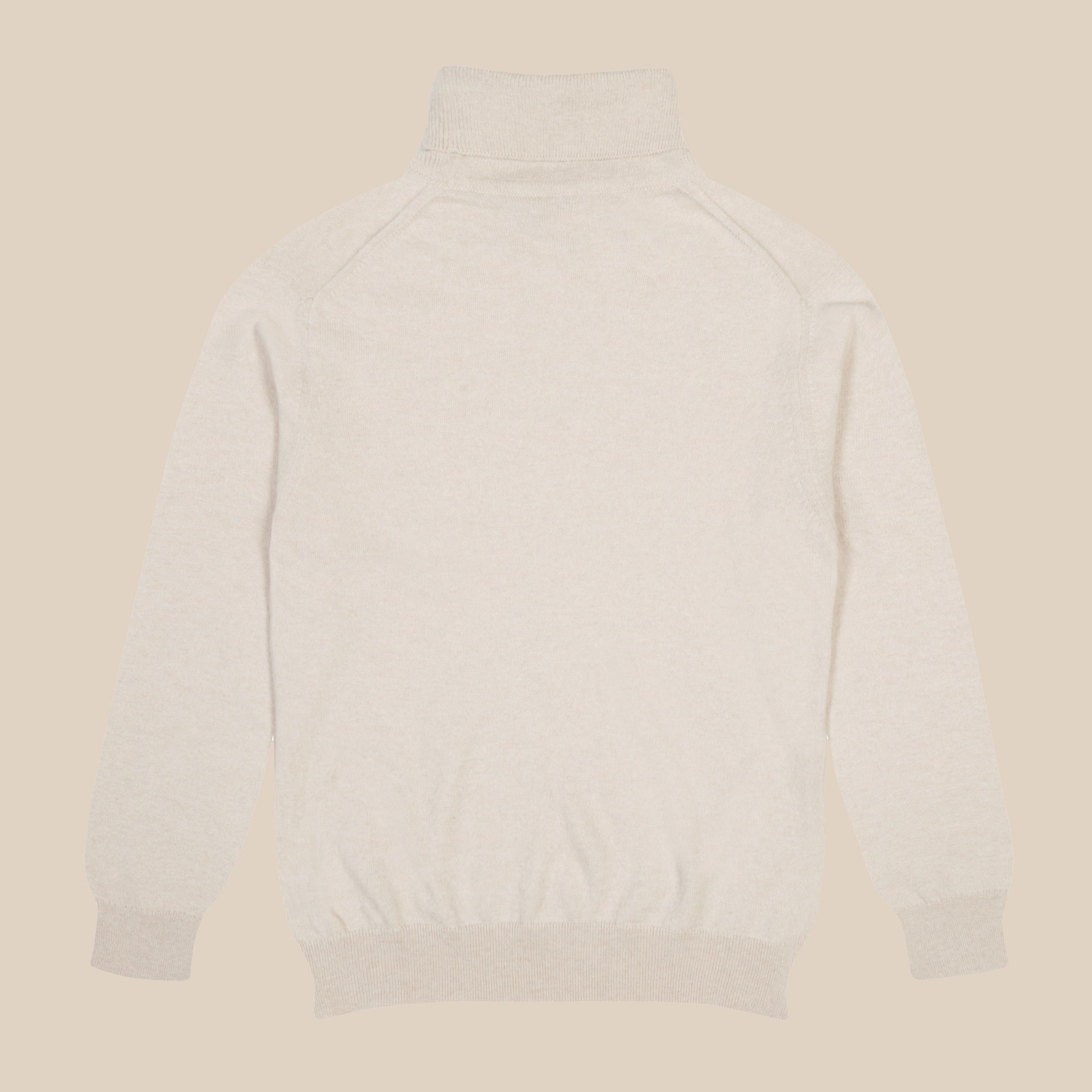 カシミア ベルモンド ロールネック(オートミール)