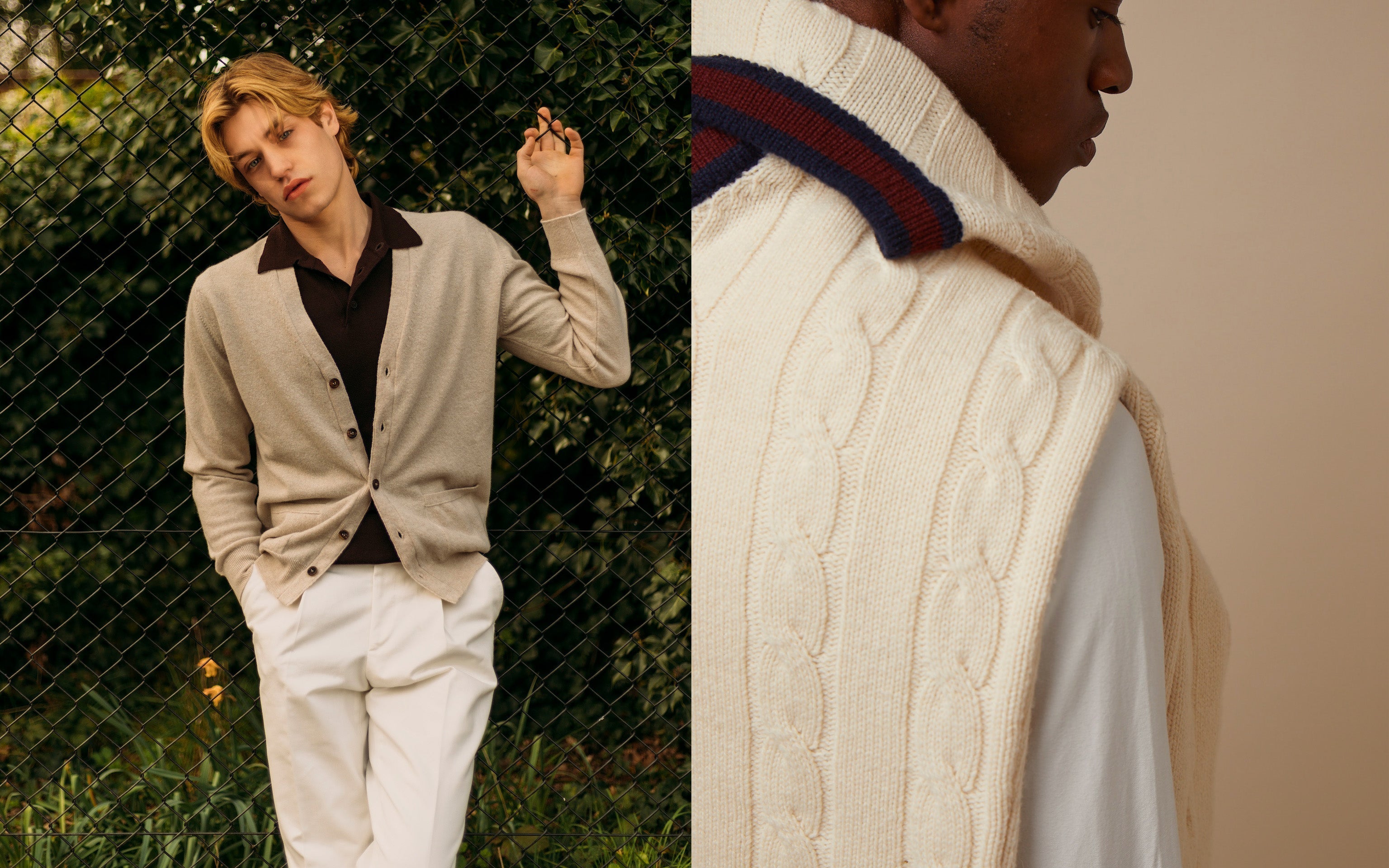 sportswear inspired spring knitwear