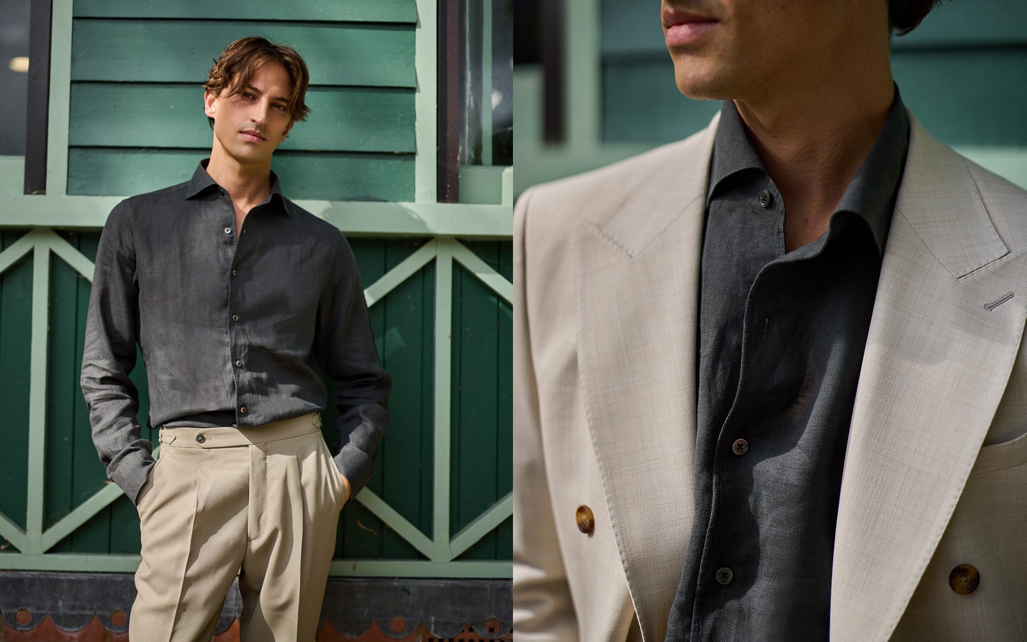Round Two: Styling the Riviera Linen Shirt