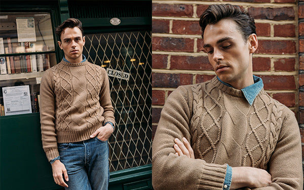 Introducing the Cashmere Wool Chalet Cable Sweater