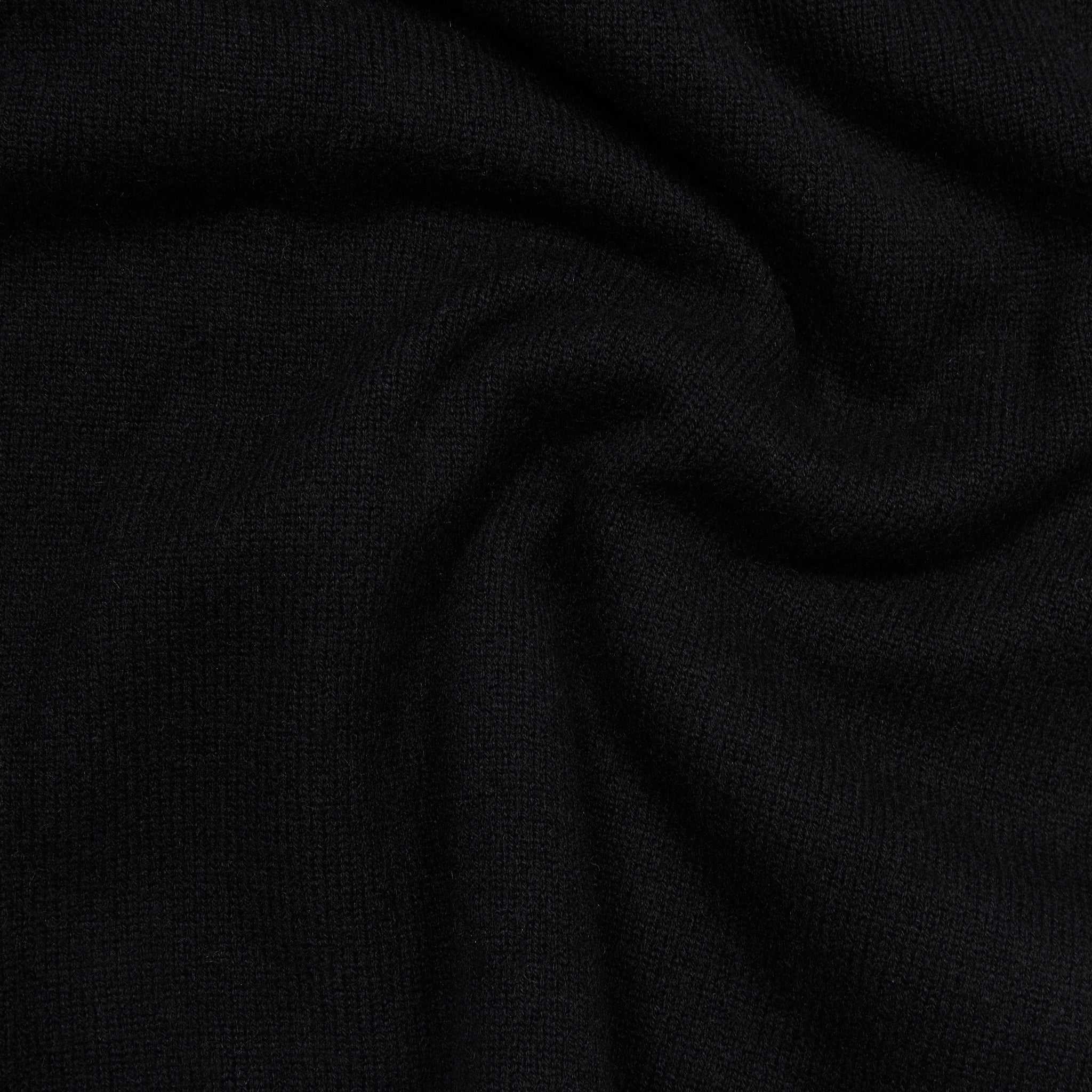 Cashmere painter's shawl collar cardigan in black