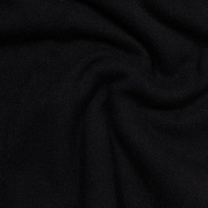 Cashmere painter's shawl collar cardigan in black