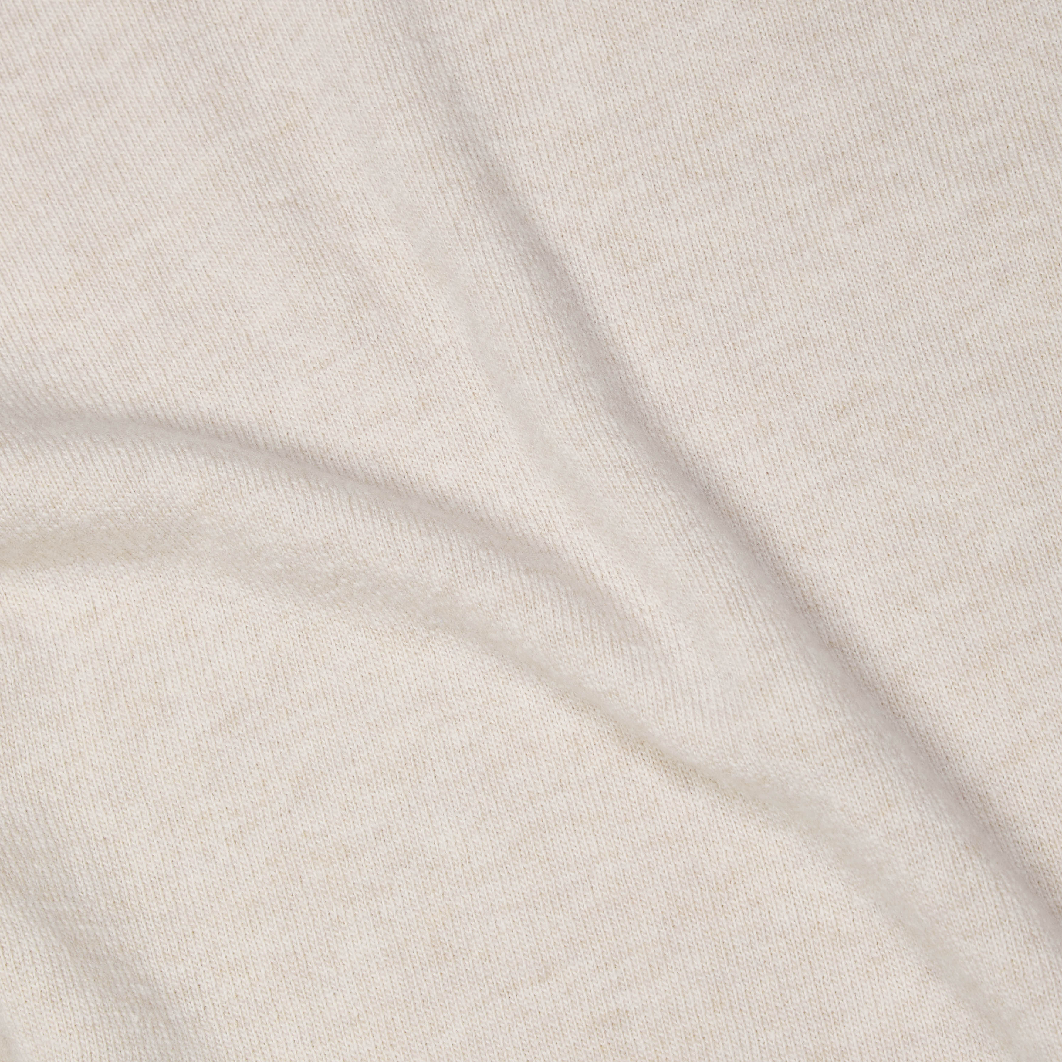 Superfine lambswool crew neck in oatmeal - Colhay's