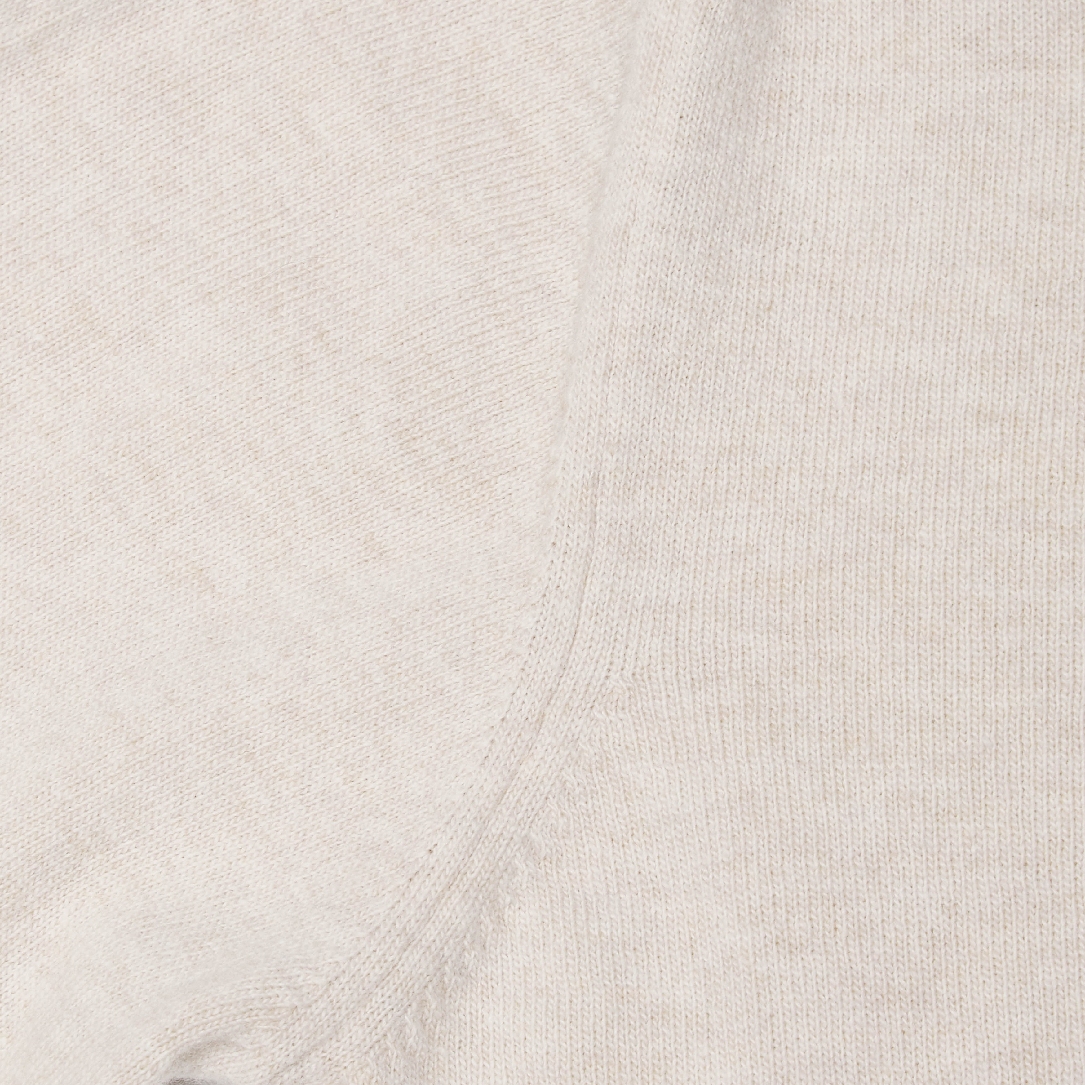 Superfine lambswool crew neck in oatmeal - Colhay's