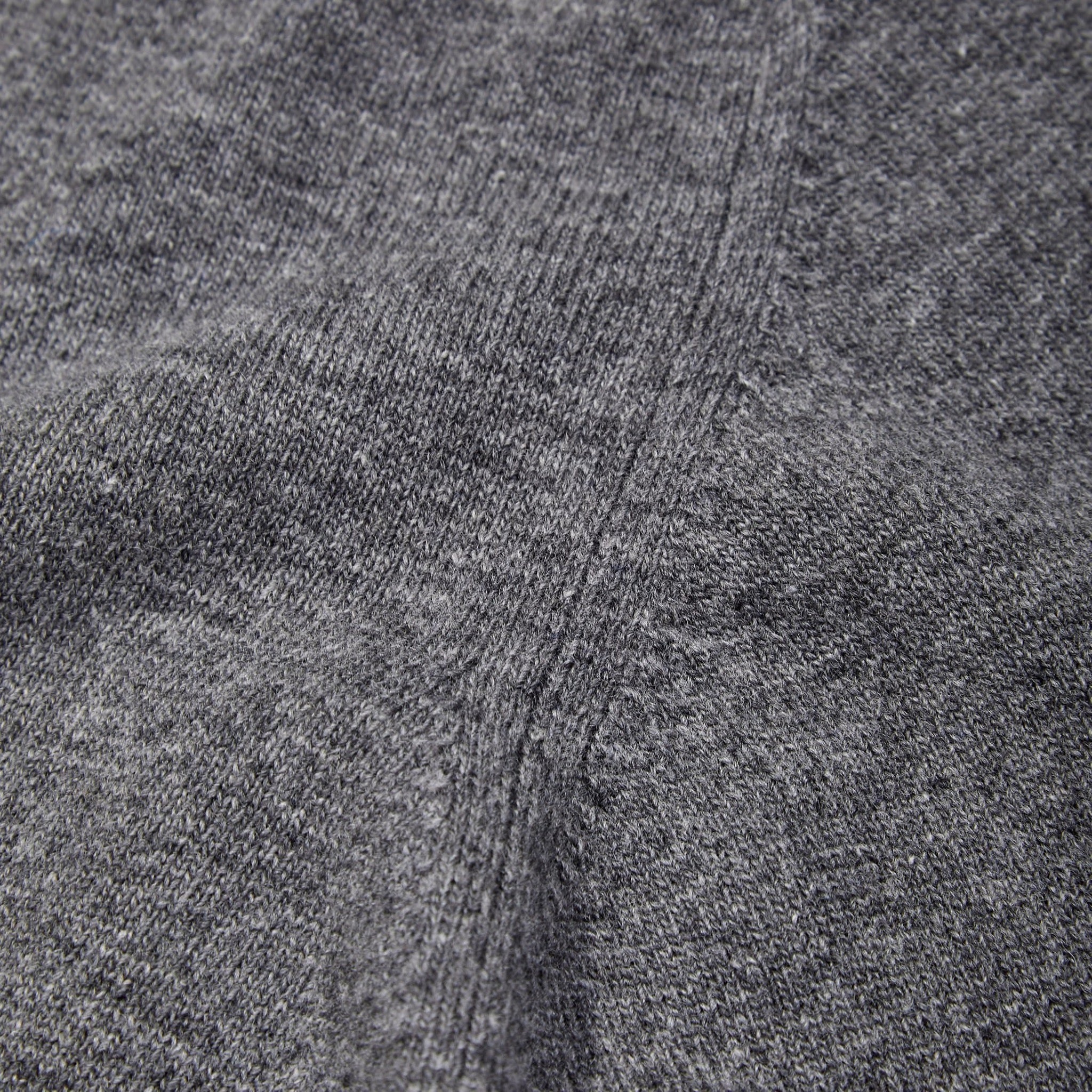 Lambswool crew neck in grey