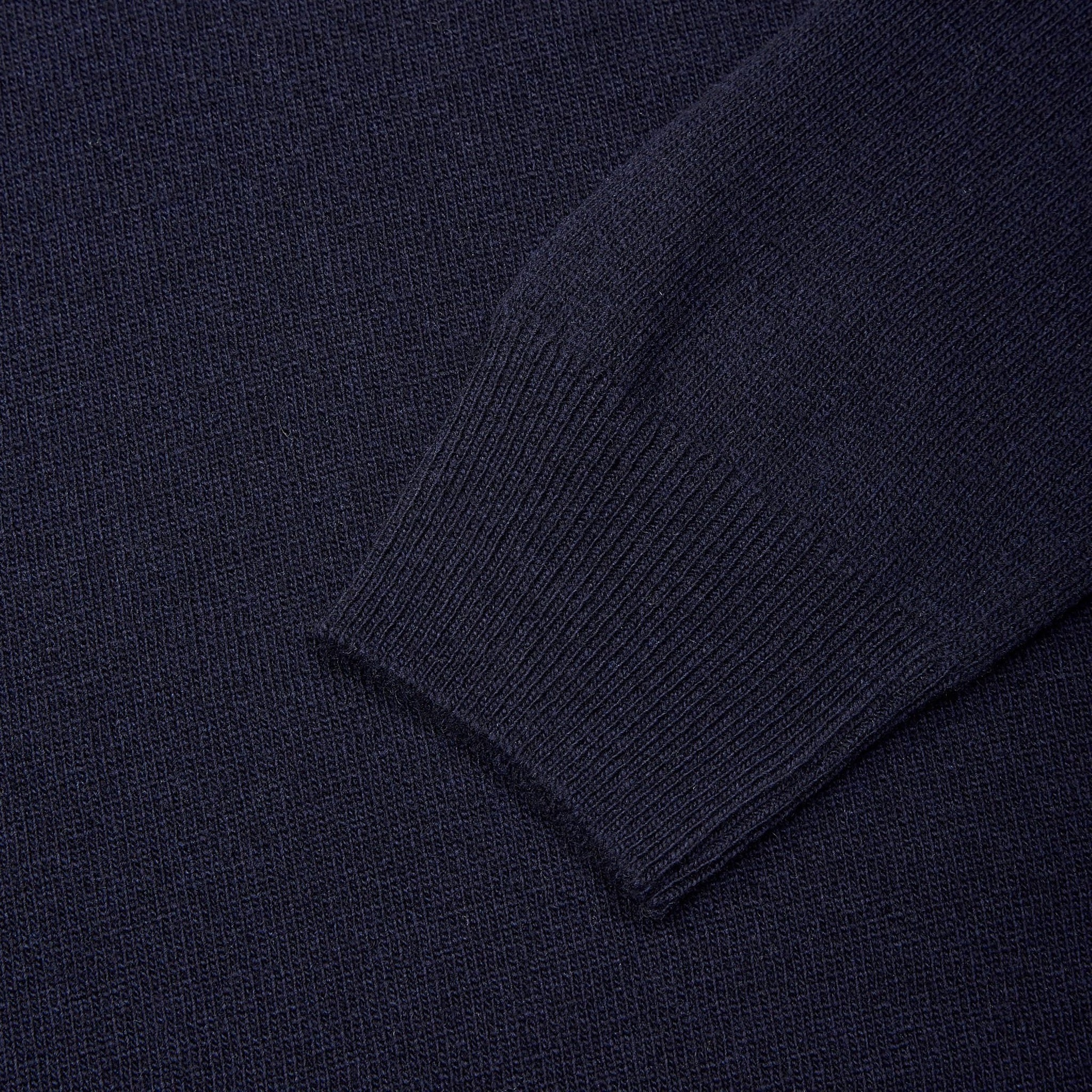 Lambswool crew neck in navy