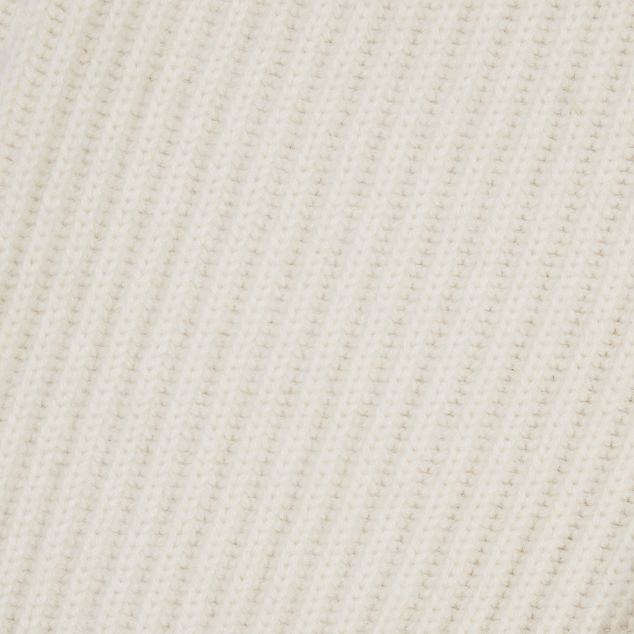 Cashmere shawl collar cardigan in ecru